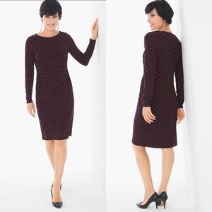 NWT Polka Dot Dress Chico’s Size 3!